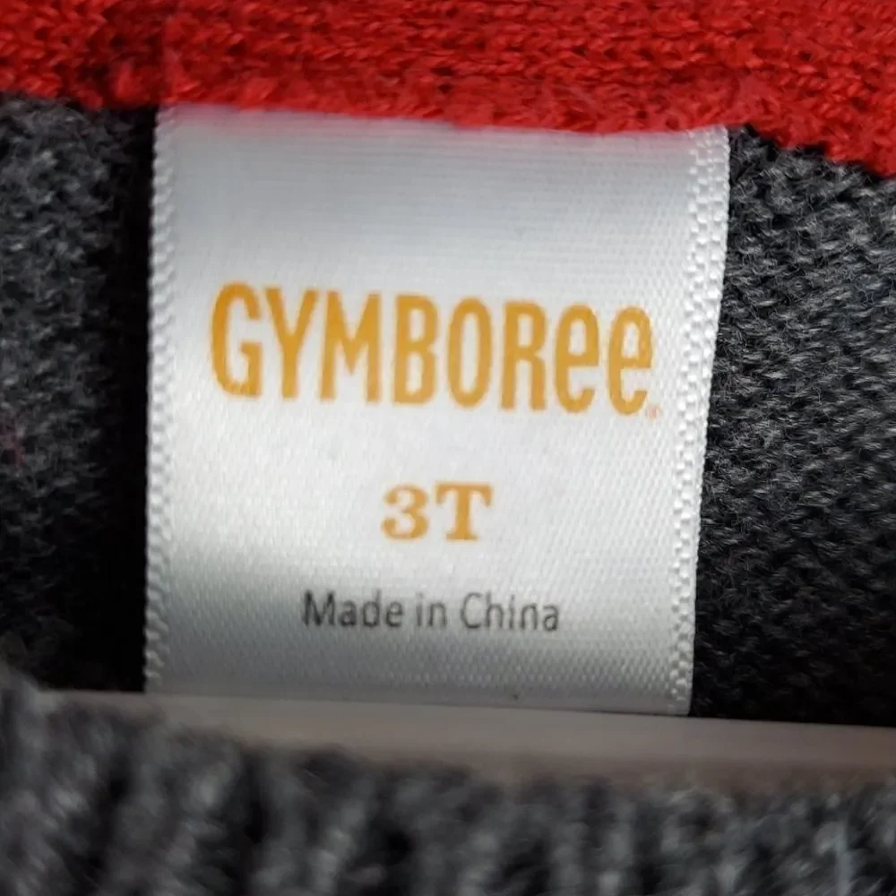 Gymboree gray red